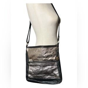 The Saks Leather Crossbody  shoulder bag  
Exterior & interior plenty pockets